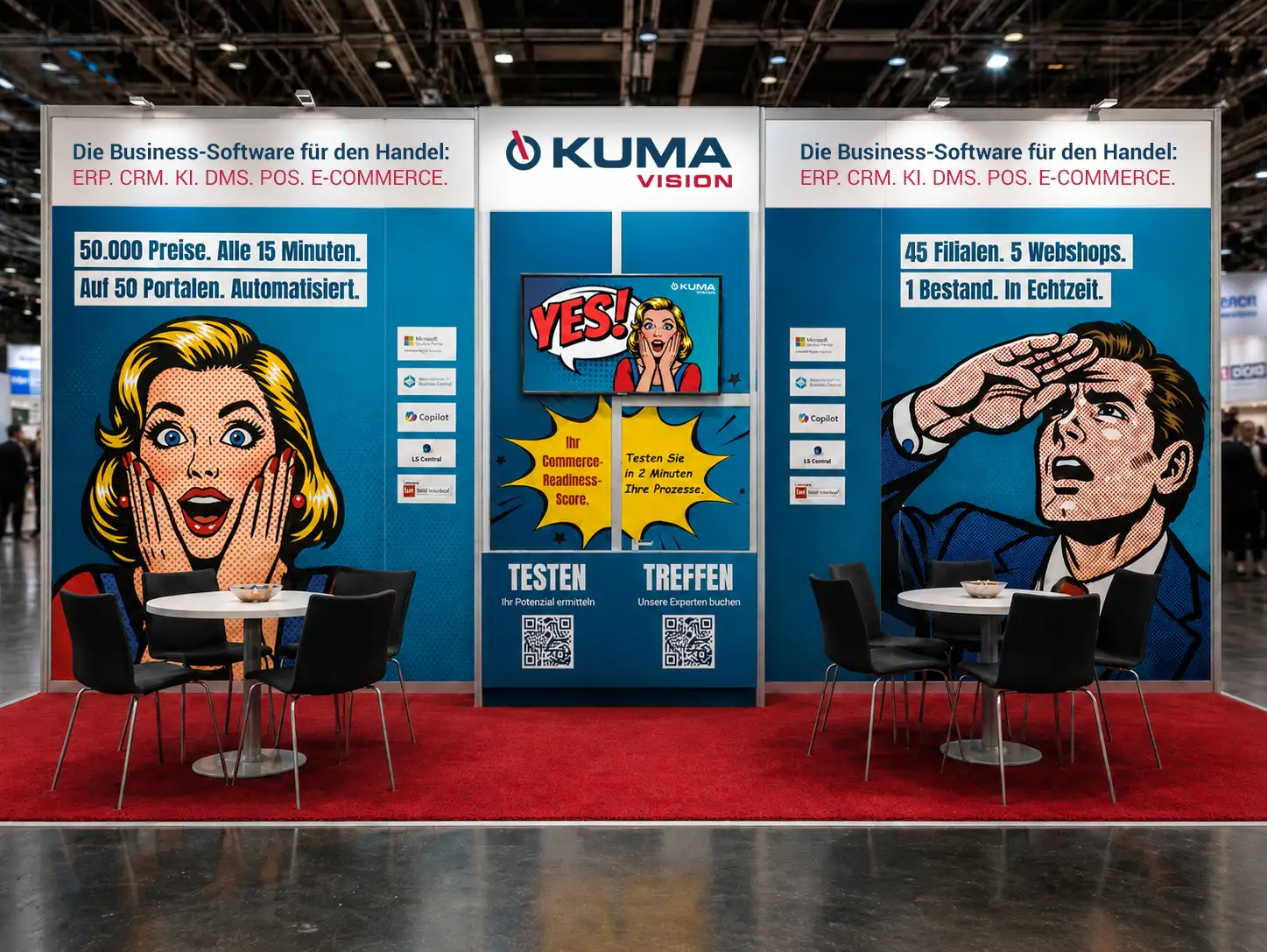 KUMAVISION Messestand
